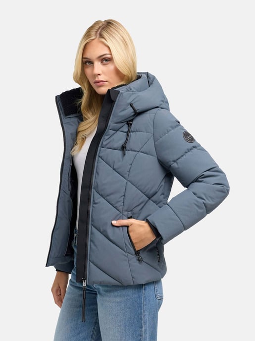 Chaqueta de invierno para mujer Marikoo Naanda con forro de borreguito - Image 6