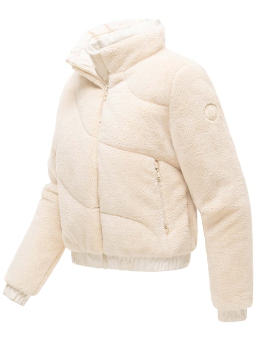 Chaqueta de invierno para mujer Marikoo Yuvaa de tejido borreguito - Image 2