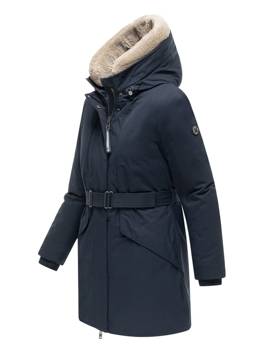 Parka de invierno para mujer Marikoo Calistaa con cinturón ajustable - Image 2