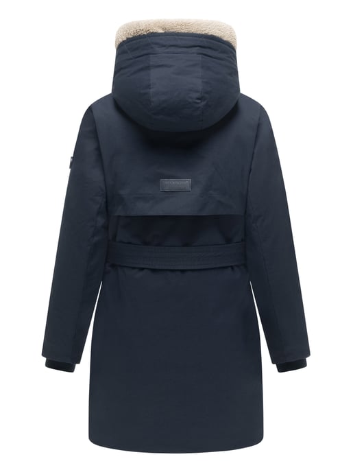 Parka de invierno para mujer Marikoo Calistaa con cinturón ajustable - Image 3