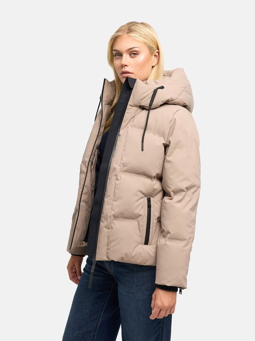 Chaqueta acolchada para mujer Navahoo Wolkentanz con capucha - Image 6