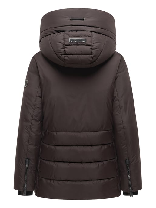 Chaqueta acolchada de invierno para mujer Navahoo Waldengel con capucha - Image 3