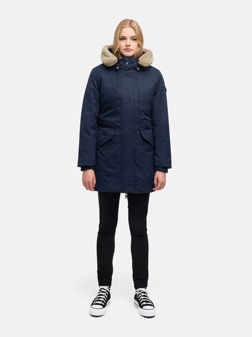 Parka de invierno para mujer Marikoo Calistaa con cinturón ajustable - Image 6