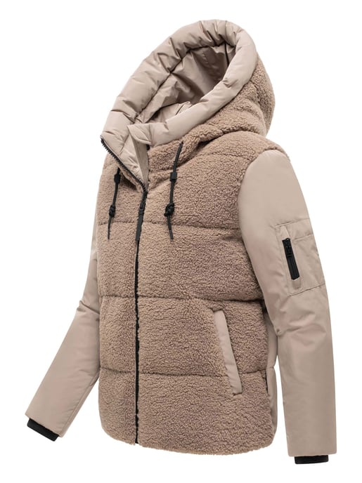 Chaqueta de invierno para mujer Marikoo Elidee con tejido borreguito - Image 2