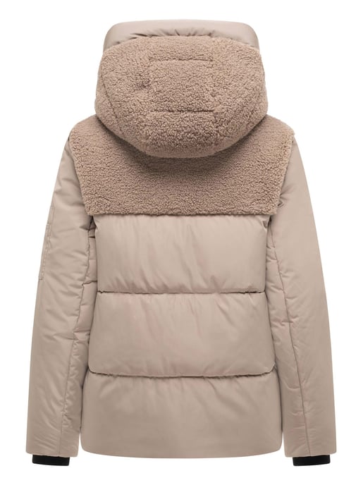Chaqueta de invierno para mujer Marikoo Elidee con tejido borreguito - Image 3