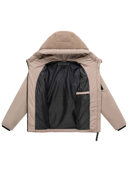 Chaqueta de invierno para mujer Marikoo Elidee con tejido borreguito - Image 4