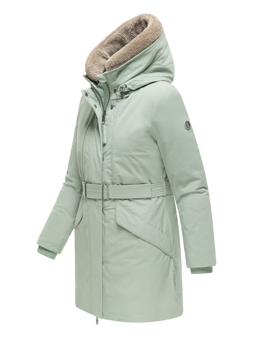 Parka de invierno para mujer Marikoo Calistaa con cinturón ajustable - Image 2
