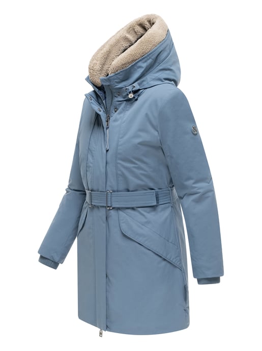 Parka de invierno para mujer Marikoo Calistaa con cinturón ajustable - Image 2