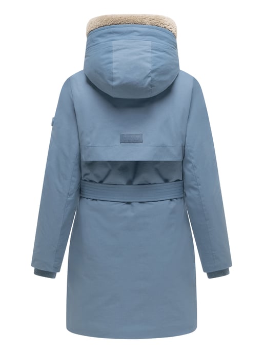 Parka de invierno para mujer Marikoo Calistaa con cinturón ajustable - Image 3