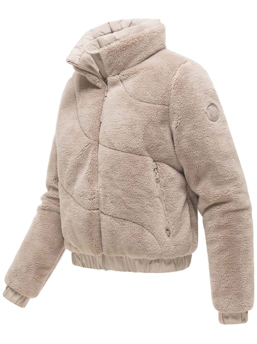 Chaqueta de invierno para mujer Marikoo Yuvaa de tejido borreguito - Image 2