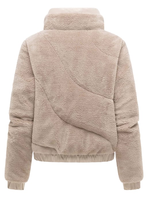 Chaqueta de invierno para mujer Marikoo Yuvaa de tejido borreguito - Image 3