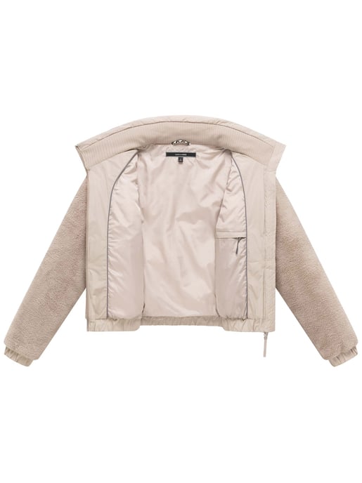 Chaqueta de invierno para mujer Marikoo Yuvaa de tejido borreguito - Image 4