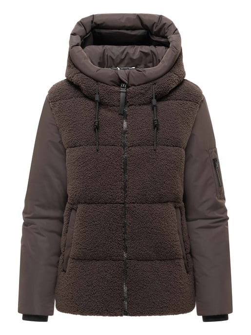 Chaqueta de invierno para mujer Marikoo Elidee con tejido borreguito - Image 1