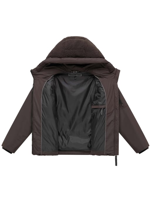Chaqueta de invierno para mujer Marikoo Elidee con tejido borreguito - Image 4