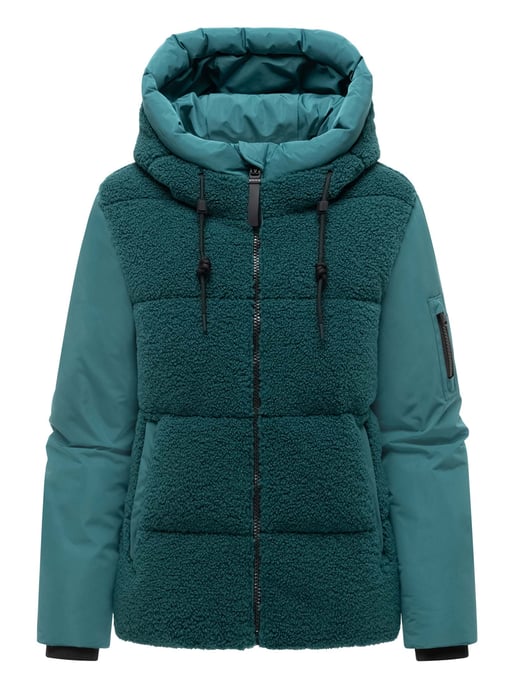 Chaqueta de invierno para mujer Marikoo Elidee con tejido borreguito - Image 1