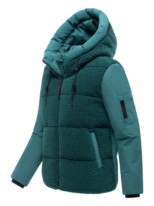 Chaqueta de invierno para mujer Marikoo Elidee con tejido borreguito - Image 2