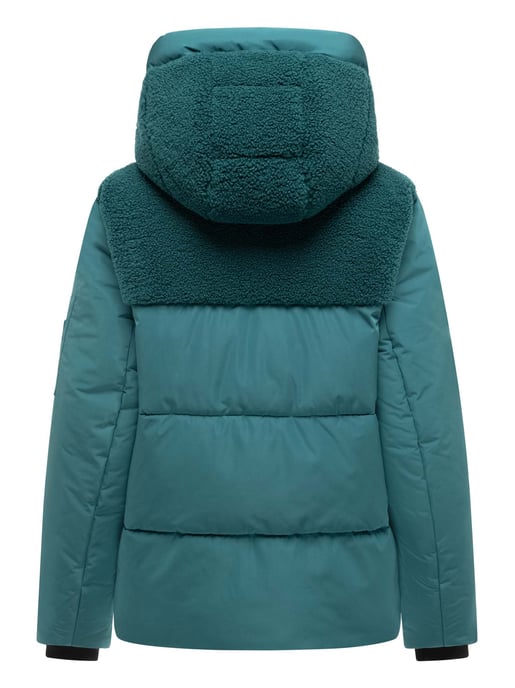 Chaqueta de invierno para mujer Marikoo Elidee con tejido borreguito - Image 3
