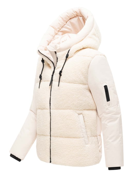 Chaqueta de invierno para mujer Marikoo Elidee con tejido borreguito - Image 2