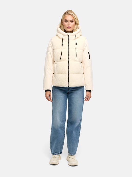Chaqueta de invierno para mujer Marikoo Elidee con tejido borreguito - Image 5