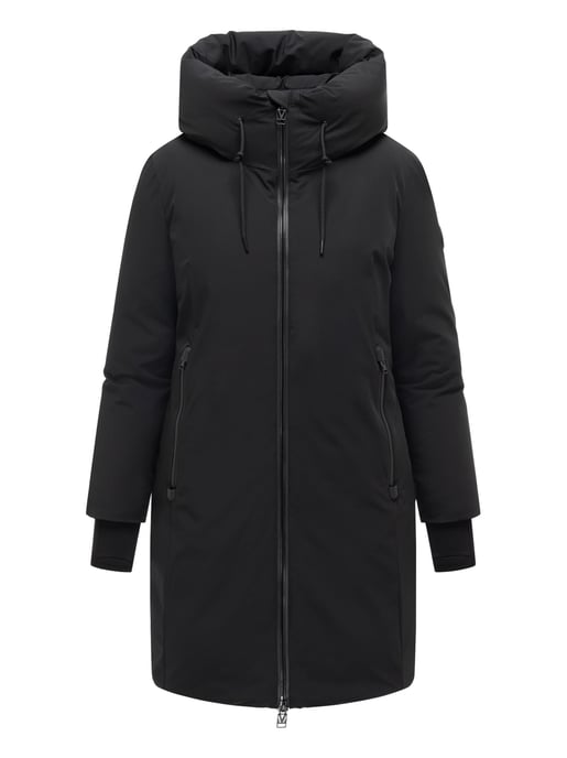 Abrigo largo de invierno para mujer Marikoo Polarhäschen con capucha - Image 1
