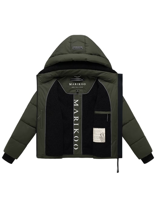 Chaqueta de invierno para mujer Marikoo Shinamii con forro de borreguito - Image 4