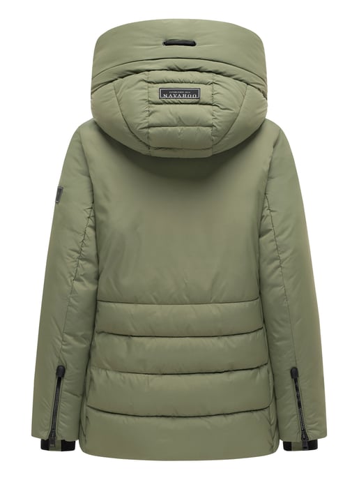 Chaqueta acolchada de invierno para mujer Navahoo Waldengel con capucha - Image 3