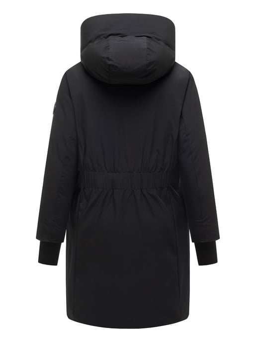 Abrigo largo de invierno para mujer Marikoo Polarhäschen con capucha - Image 3