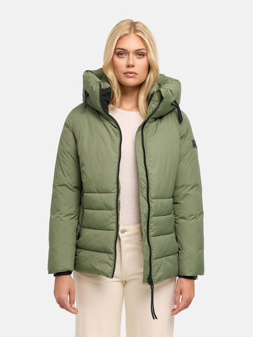 Chaqueta acolchada de invierno para mujer Navahoo Waldengel con capucha - Image 6