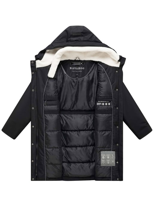 Parka de invierno para mujer Navahoo Bibber-Beauty con forro de borreguito - Image 5