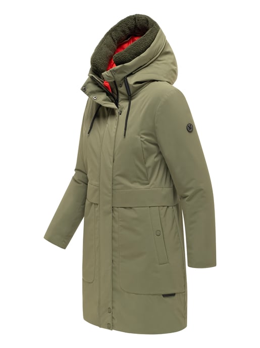 Parka de invierno para mujer Marikoo Pakaami con capucha de borreguito - Image 2