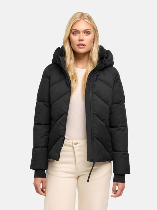 Chaqueta de invierno para mujer Marikoo Shinamii con forro de borreguito - Image 6