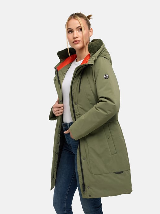 Parka de invierno para mujer Marikoo Pakaami con capucha de borreguito - Image 6