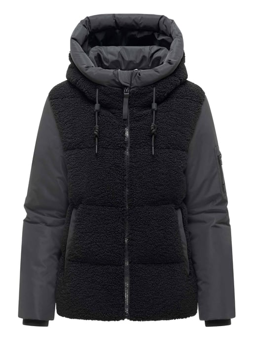 Chaqueta de invierno para mujer Marikoo Elidee con tejido borreguito - Image 1