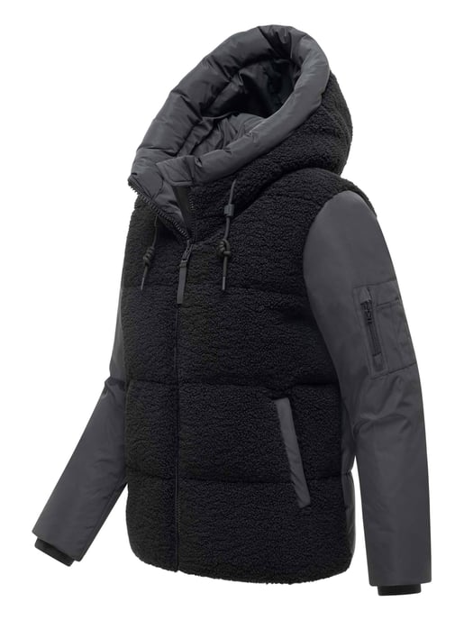 Chaqueta de invierno para mujer Marikoo Elidee con tejido borreguito - Image 2