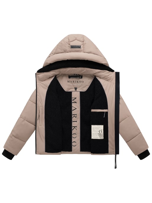 Chaqueta de invierno para mujer Marikoo Shinamii con forro de borreguito - Image 4