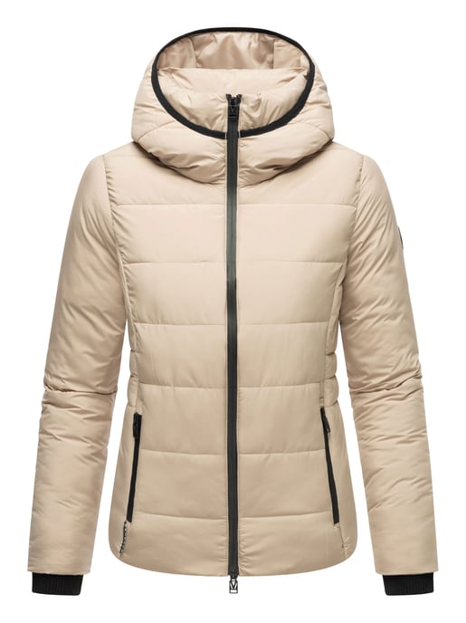 Chaqueta acolchada corta Marikoo con capucha y forro polar – Radaa - Image 6