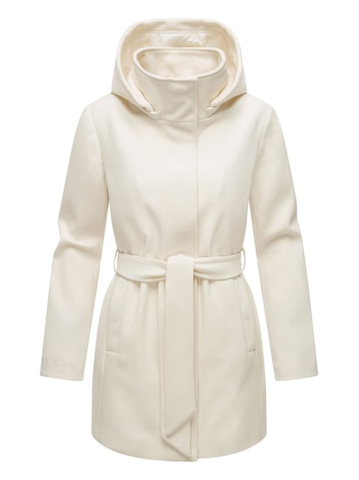 Abrigo para mujer Marikoo Katalinaa con cinturón - Image 2