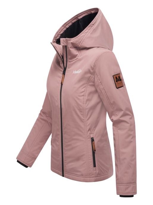 Marikoo chaqueta de entretiempo mujer – Brombeere ligera con capucha - Image 3