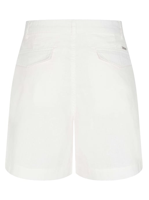 Shorts de lino para mujer U.S. Polo Assn. de mezcla lino y algodón - Image 2