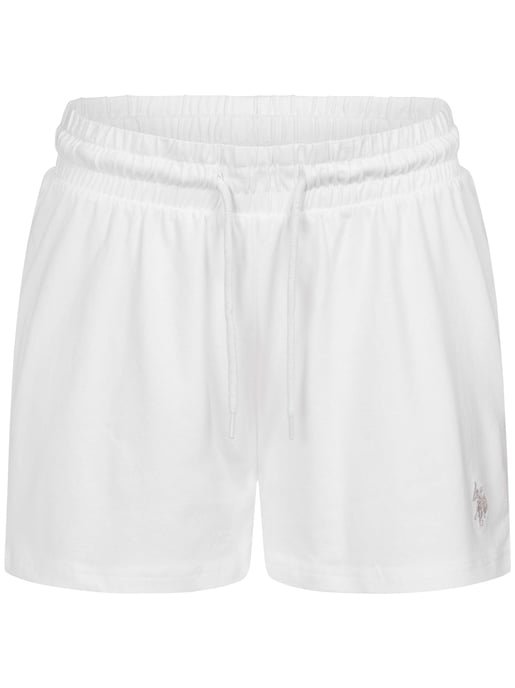 Shorts deportivos para mujer U.S. Polo Assn. de algodón elástico - Image 1