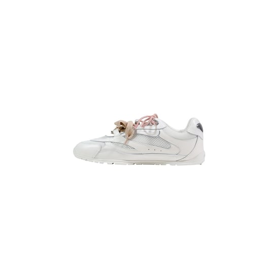 Zapatillas de Cuero Blancas PINKO - Image 3