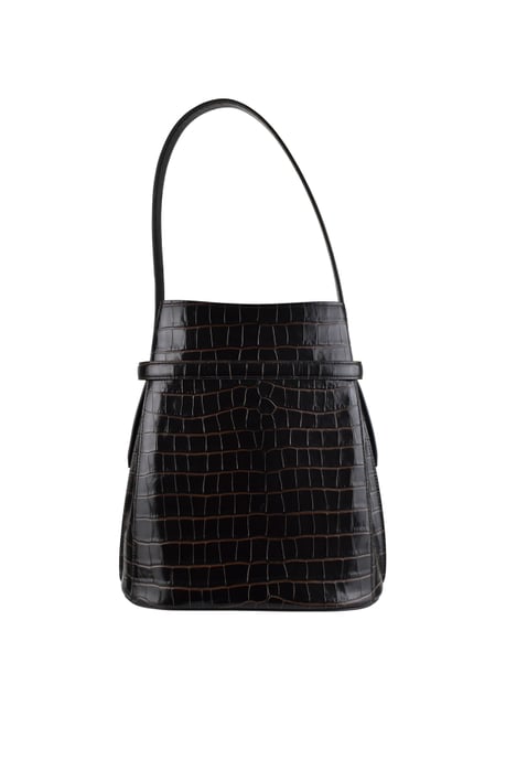 Toteme Bolso tipo cubo Marrón - Image 4