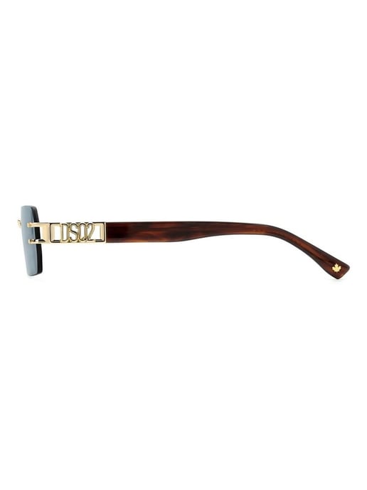 Gafas de sol metálicas doradas Dsquared² - Image 4