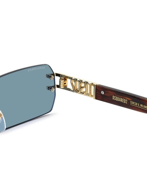 Gafas de sol metálicas doradas Dsquared² - Image 6