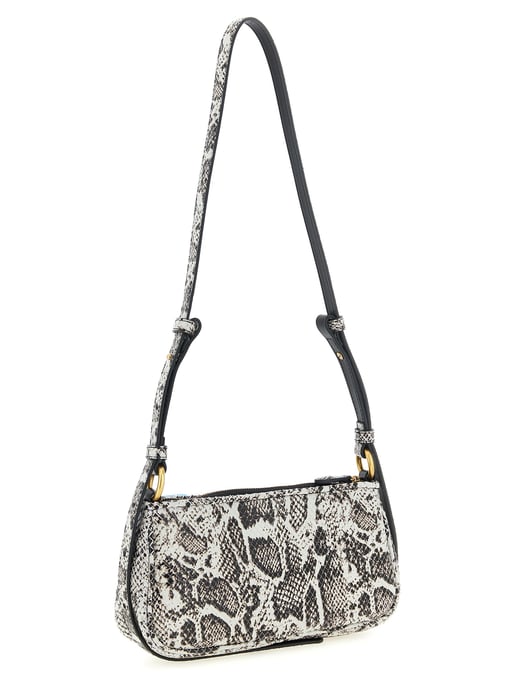 Bolso cruzado de piel de ternera gris PINKO - Image 2