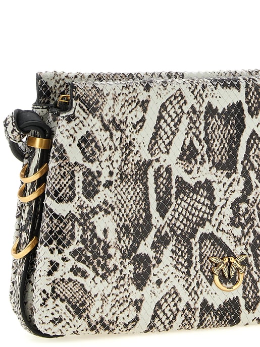 Bolso de Bandolera de Piel de Vaca Multicolor PINKO - Image 3