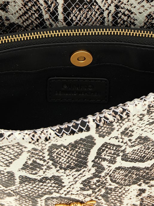 Bolso de Bandolera de Piel de Vaca Multicolor PINKO - Image 4