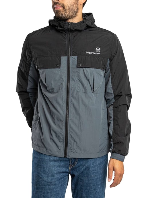Sergio Tacchini Chaqueta Con Capucha Alba, Negro - Image 2