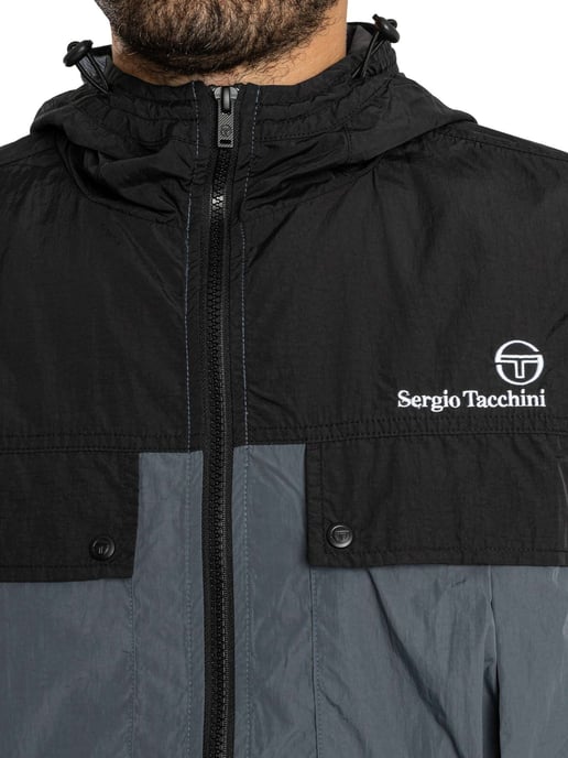 Sergio Tacchini Chaqueta Con Capucha Alba, Negro - Image 5