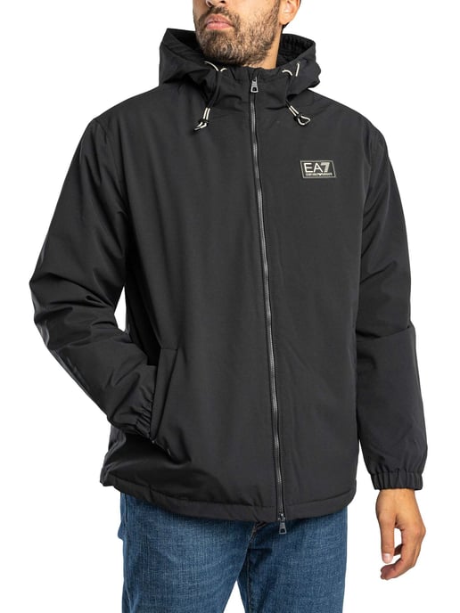 EA7 Chaqueta Con Logo, Negro - Image 1